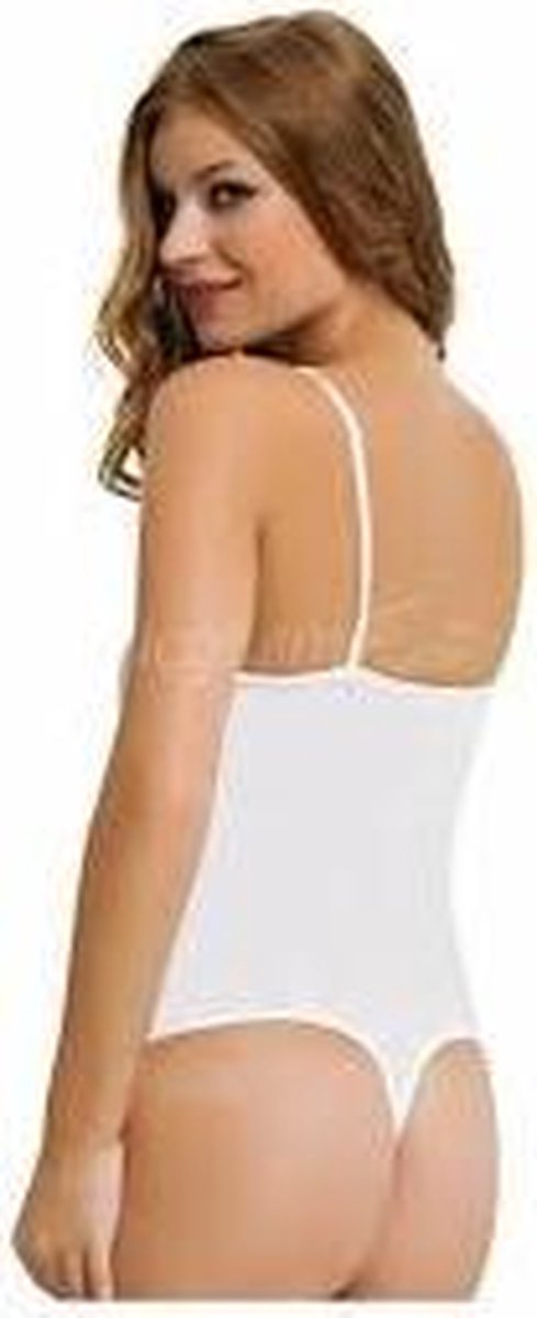 Stringbody - Spaghetti band - Wit - Maat S
