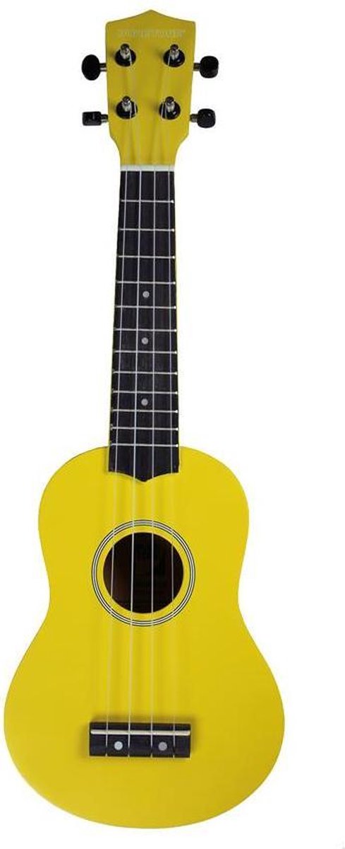 Pure Tone Soprano Ukulele Yellow Pack KUS15