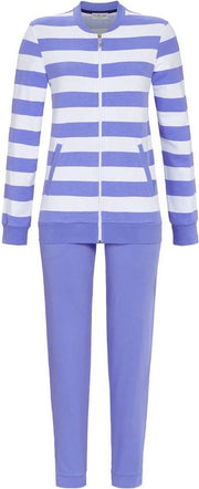 Blauw gestreept Ringella huispak