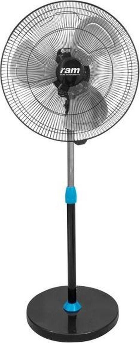 RAM luxe staande zwenkventilator | 140W | extra zware voet