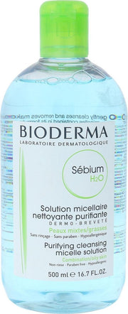 Bioderma Sebium H2o Solution Micellaire Nettoyante Purifiante 500 Ml