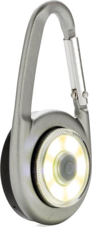 Xd Collection Karabijnhaak Cob-led 8 X 4 Cm Aluminium Grijs
