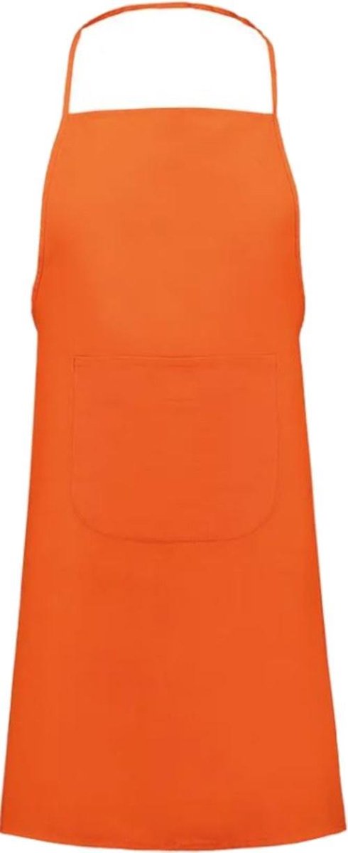 Brickstone Keukenschort 79 X 60 Cm Katoen Oranje
