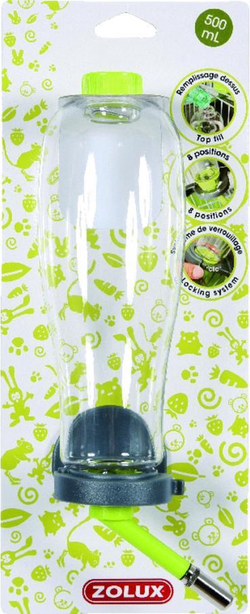 Zolux Drinkfles Top Groen Large