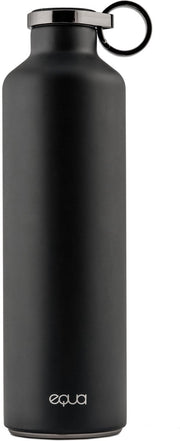 Equa Smart Water Bottle Bluetooth - Waterfles Warm en Koud - Veldfles Roestvrijstaal - Marmer - Lekbestendig - Thermoskan en Drank Koeler -