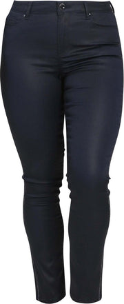 Cassis - Broek met strassteentjes - Marineblauw