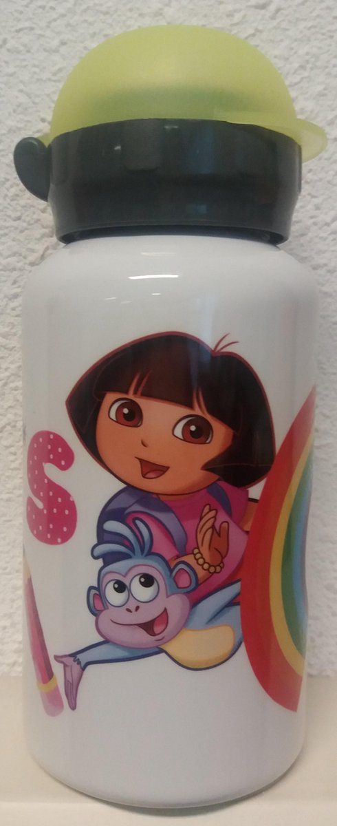 Dora the Explorer drinkfles 0.35liter aluminium