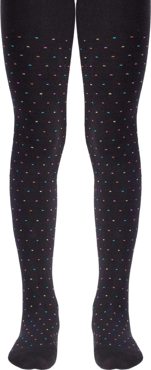 Trendy kindermaillot regenboog puntjes