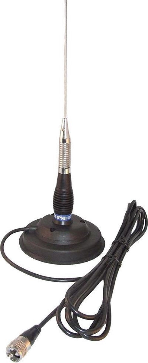PNI ML100 antenne 100cm 26-30Mhz 5/8 met magnetische basis 125mm