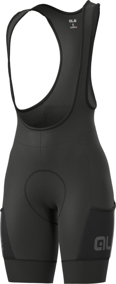 Ale Donna Korte Fietsbroek Off-Road Gravel Stones Cargo - Zwart - M