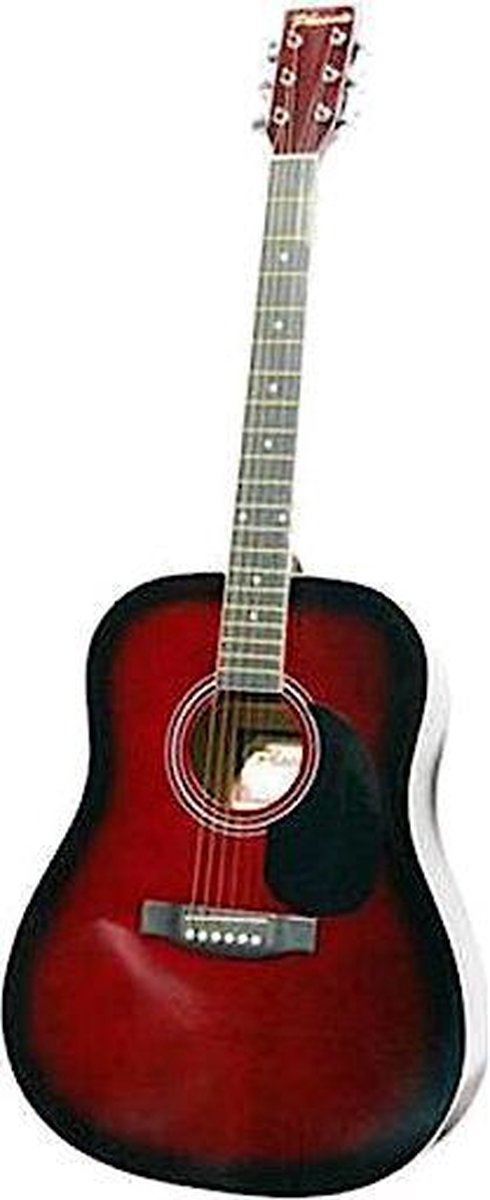 Gitaar Phoenix western 001 4/4 winered sun
