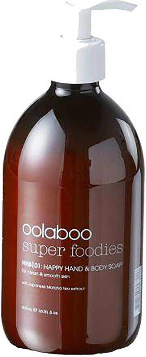 oolaboo super foodies happy hand & body soap - 500 ml