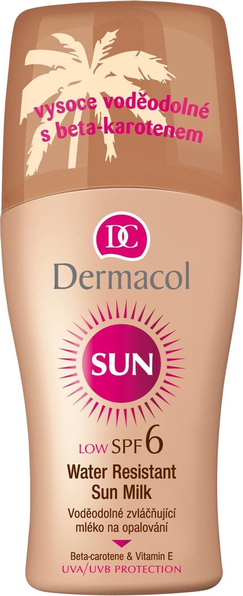 Dermacol - Sun Water Resistant Sun Milk Waterproof moisturizing lotion spray 200 ml SPF 6 -