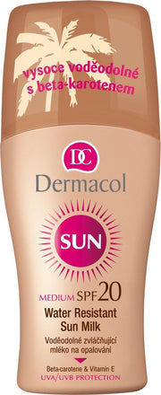 Dermacol - Sun Water Resistant Sun Milk Waterproof moisturizing lotion spray 200 ml SPF 20 -