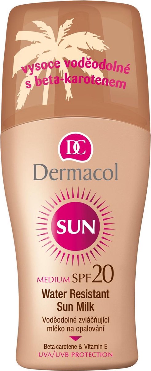 Dermacol - Sun Water Resistant Sun Milk Waterproof moisturizing lotion spray 200 ml SPF 20 -