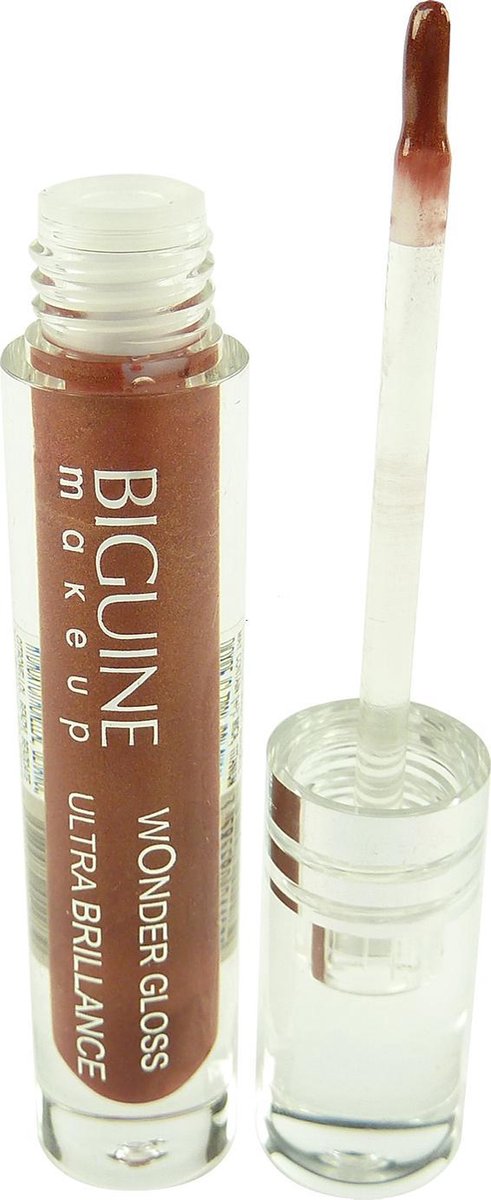 BIGUINE MAKE UP PARIS WONDER GLOSS ULTRA BRILLANCE - - Lip gloss - Lip Color - Make up - 3g - 11308 Tenebreuse