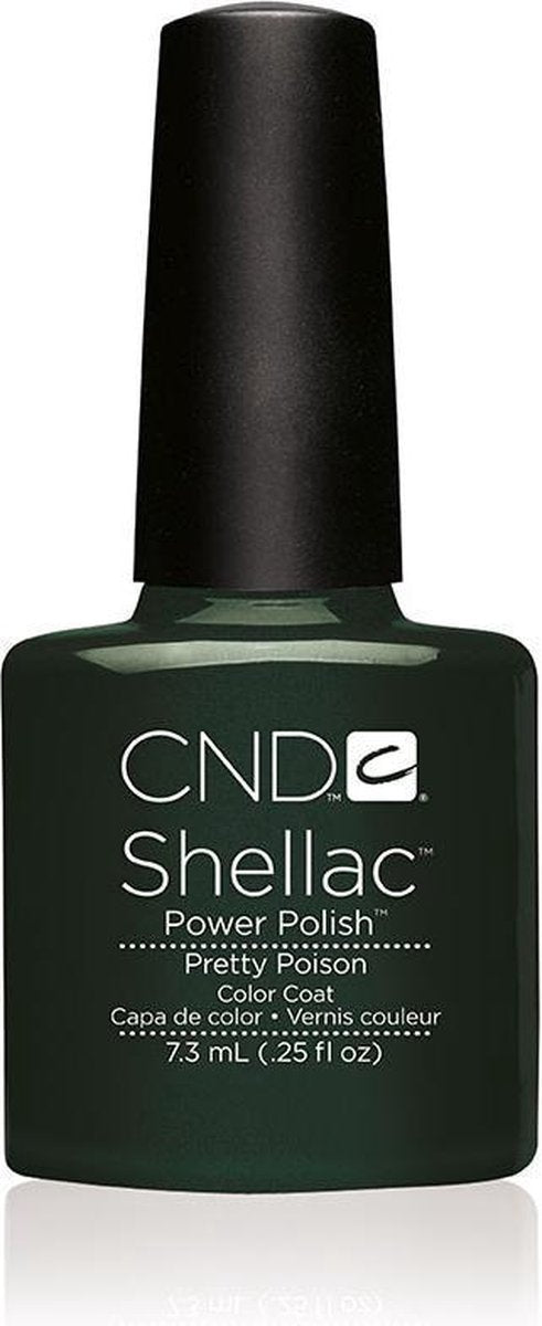 CND Shellac color coat - Pretty poison