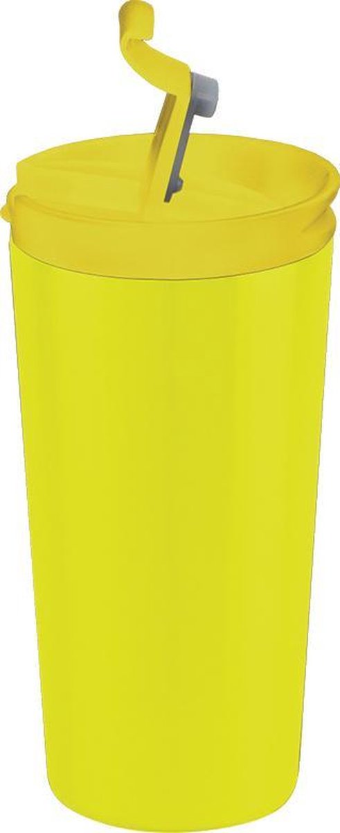 I-drink Thermosbeker Dubbelwandig 350 Ml Rvs Geel