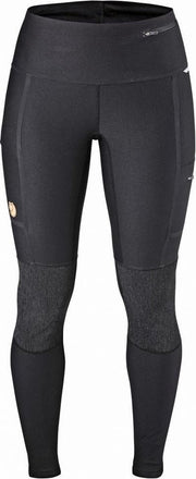 Fjallraven outdoor tight - Abisko - dames - zwart - Maat XS
