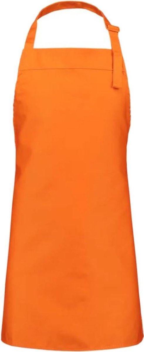 Brickstone Keukenschort Junior 60 X 35 Cm Katoen Oranje