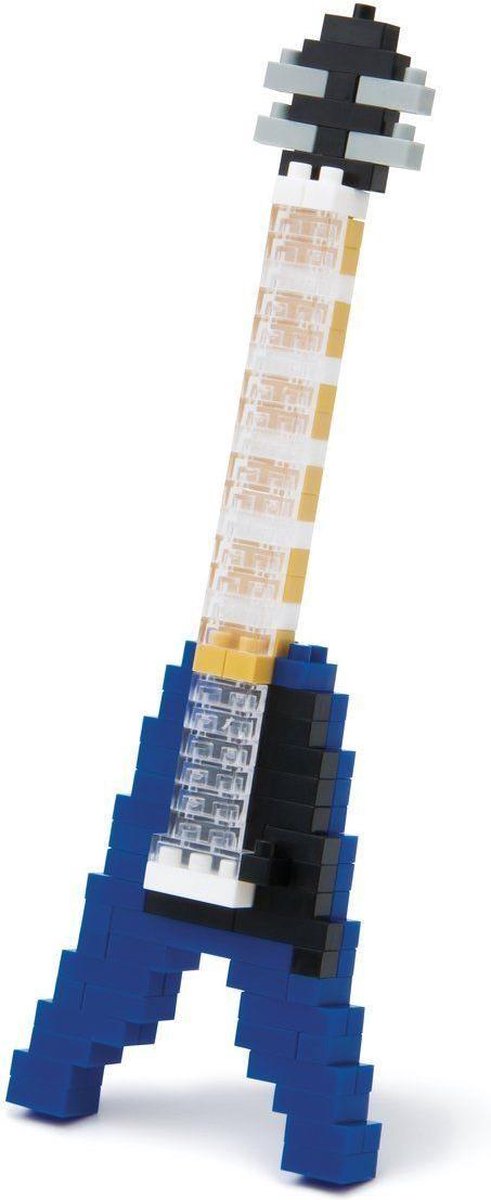 Nanoblock Electric Guitar Blue NBC-095 (gitaar)
