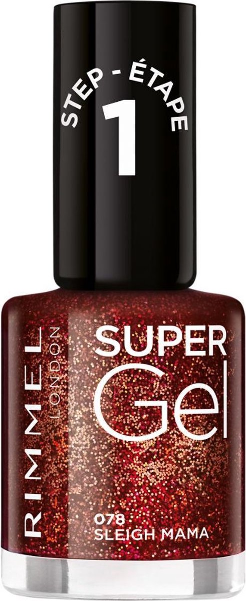 Rimmel Supergel Xmas Nagellak - 078 Sleigh Mama