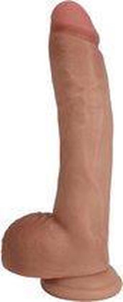Realistische Dildo Met Balzak - 25 cm