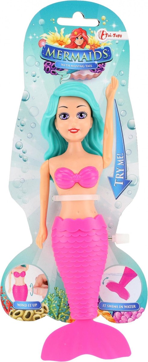 Toi-toys Zeemeermin 13 Cm Roze