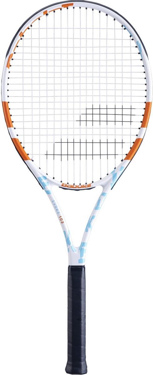 Babolat TennisracketVolwassenen - wit/oranje/blauw