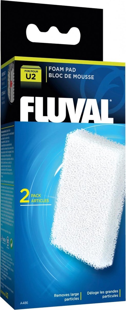 Fluval schuimstofpatronen u2 2st