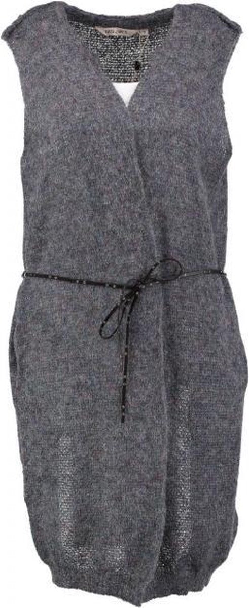 Garcia washed indigo lang vest met gekleurd garen Maat - M