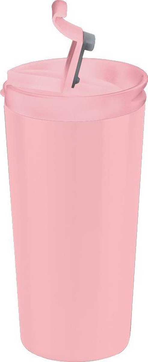 I-drink Thermosbeker Dubbelwandig 350 Ml Rvs Roze