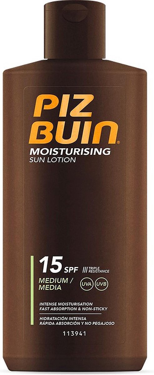 Piz Buin Intense Moisturising Triple Resistance Sun Lotion SPF15