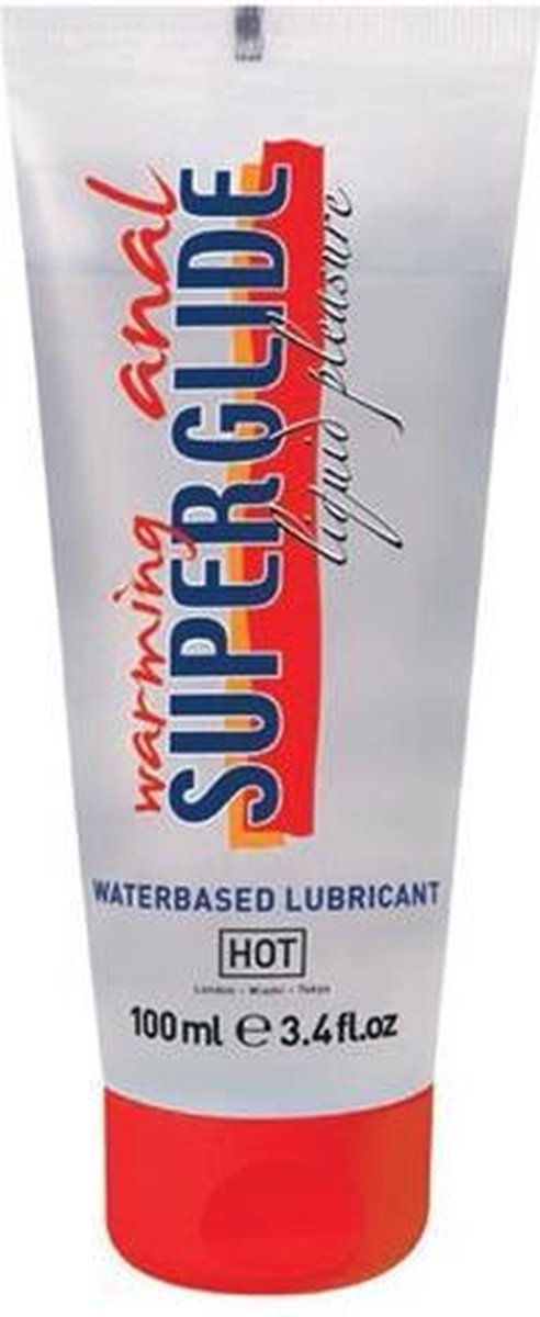 Anaal glijmiddel met verwarmend effect