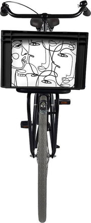 Fietskrat Bicibo Faces - groot