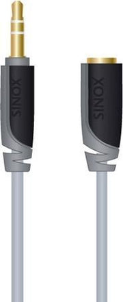 Sinox 5m 3.5mm audio kabel Grijs