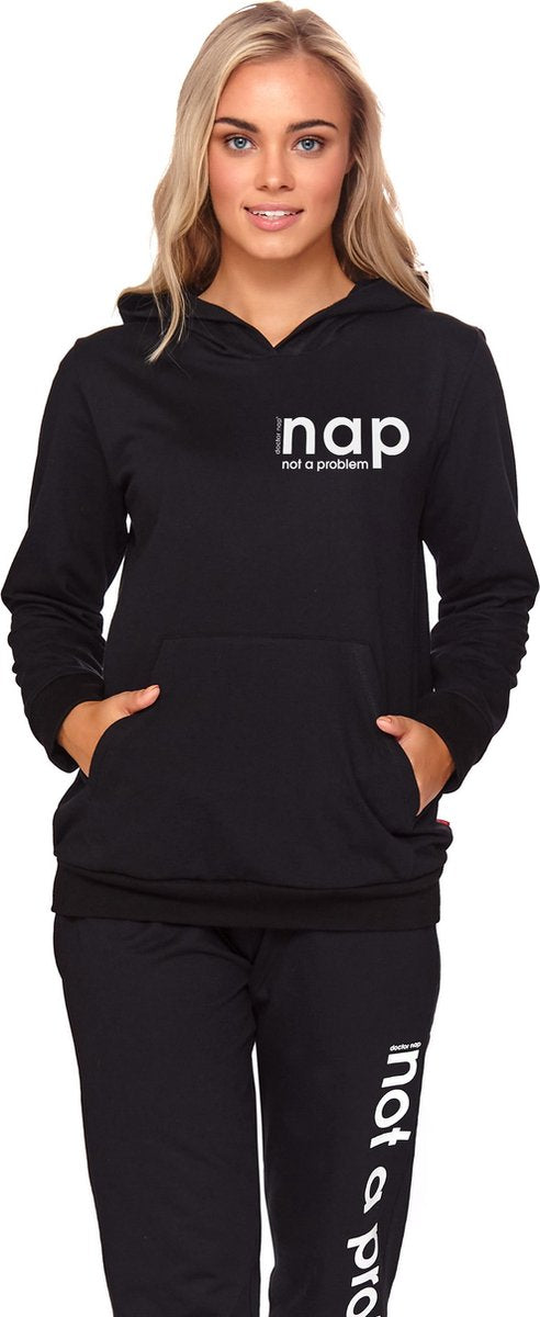 Doctor Nap Katoenen Huispak Dames | Joggingpak dames | Trainingspak Dames | 2-delig | Lange Mouw Lange Broek | NAP DRS.4134 SPO.4133 S
