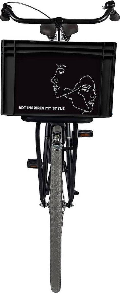 Fietskrat Bicibo Face art - groot