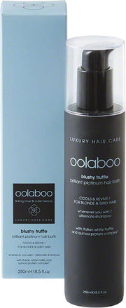 Oolaboo Blushy Truffle Brilliant Platinum Hair Bath  250ml
