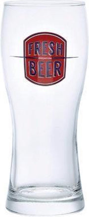 Prague Bierglas - Bierglazen -  6 stuks - fresh beer