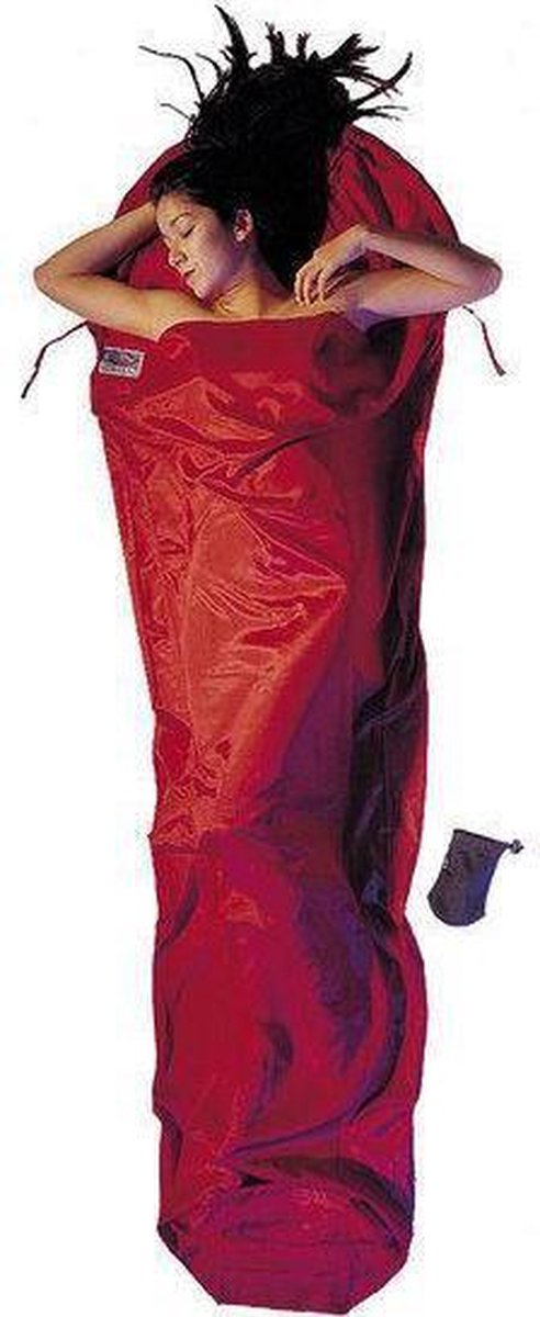 Cocoon Mummyliner - Lakenzak - Zijde/Katoen - Monk's Red