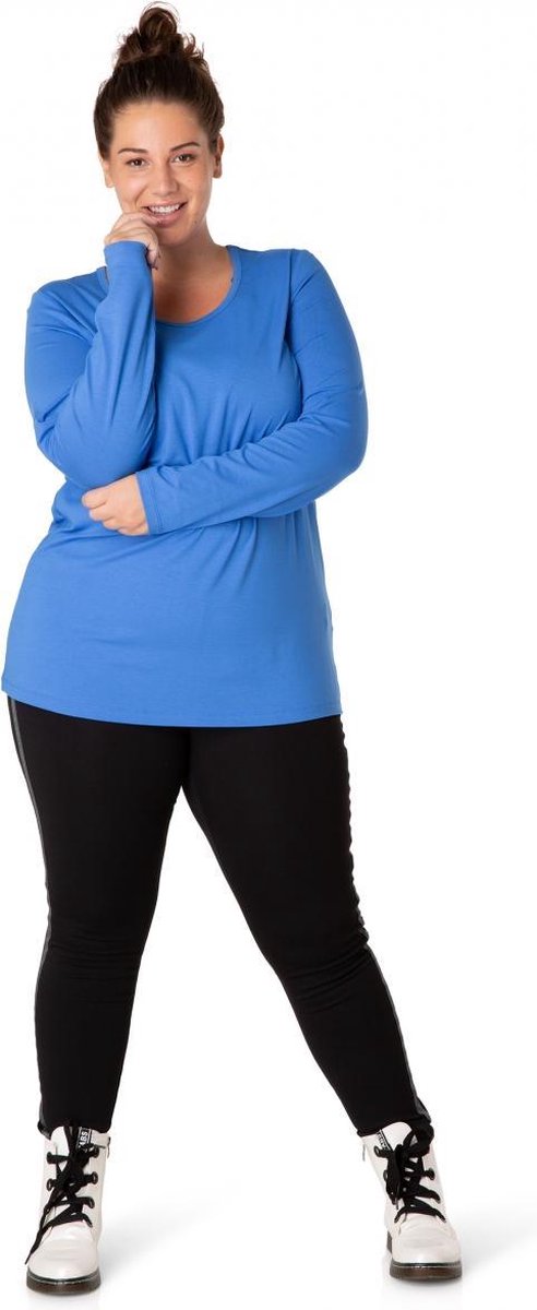 YESTA Alegonda Shirt - Electric Blue - maat 5(58/60)