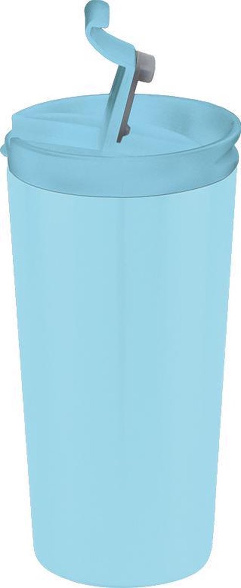 I-drink Thermosbeker Dubbelwandig 350 Ml Rvs Lichtblauw