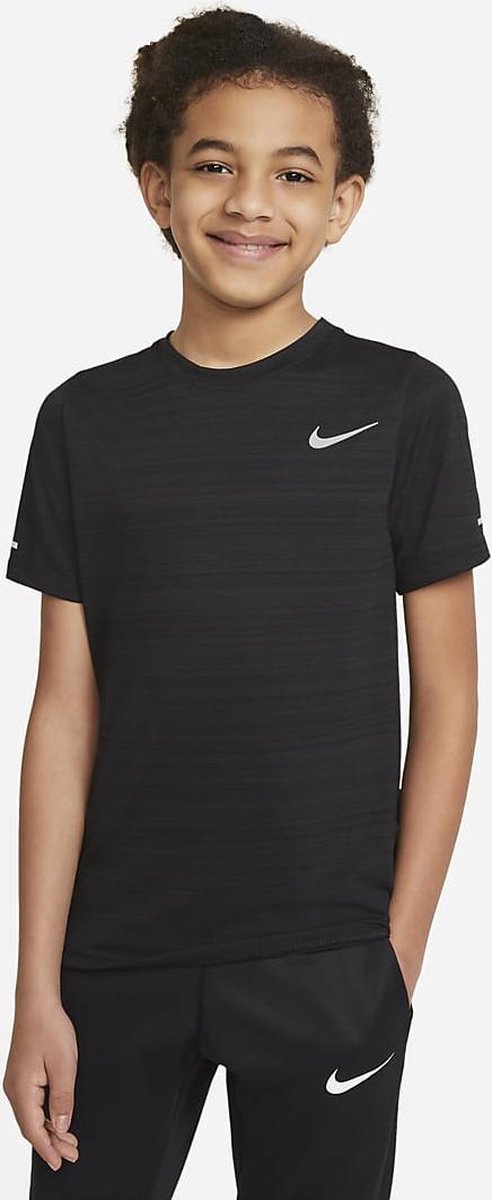 Nike Dri-FIT Miler Jongens Sportshirt - Maat 158