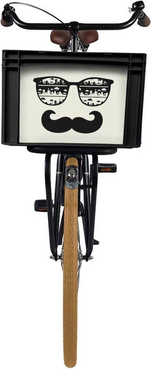 Fietskrat Bicibo Mustache - groot