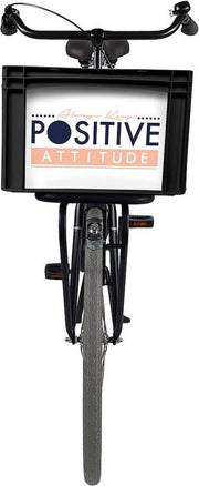 Fietskrat Bicibo Positive aditude - groot