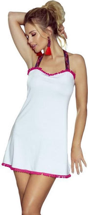 Eldar - Amber-strand tuniek & jurkie - wit L