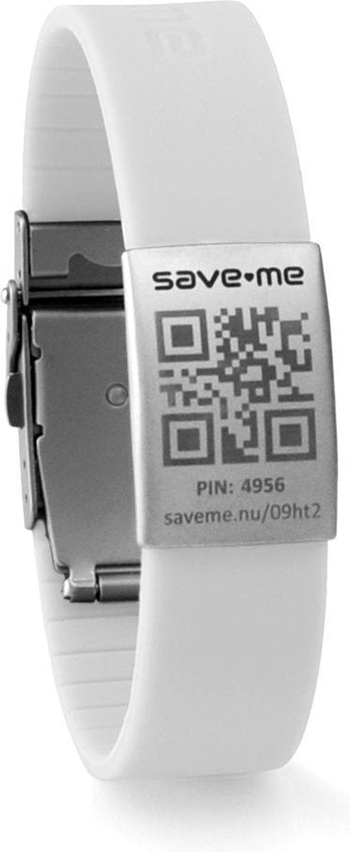 Armband wit + gratis Premium SOS profiel