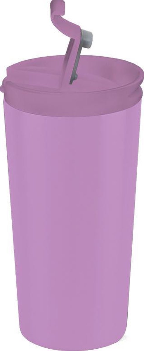 I-drink Thermosbeker Dubbelwandig 350 Ml Rvs Paars