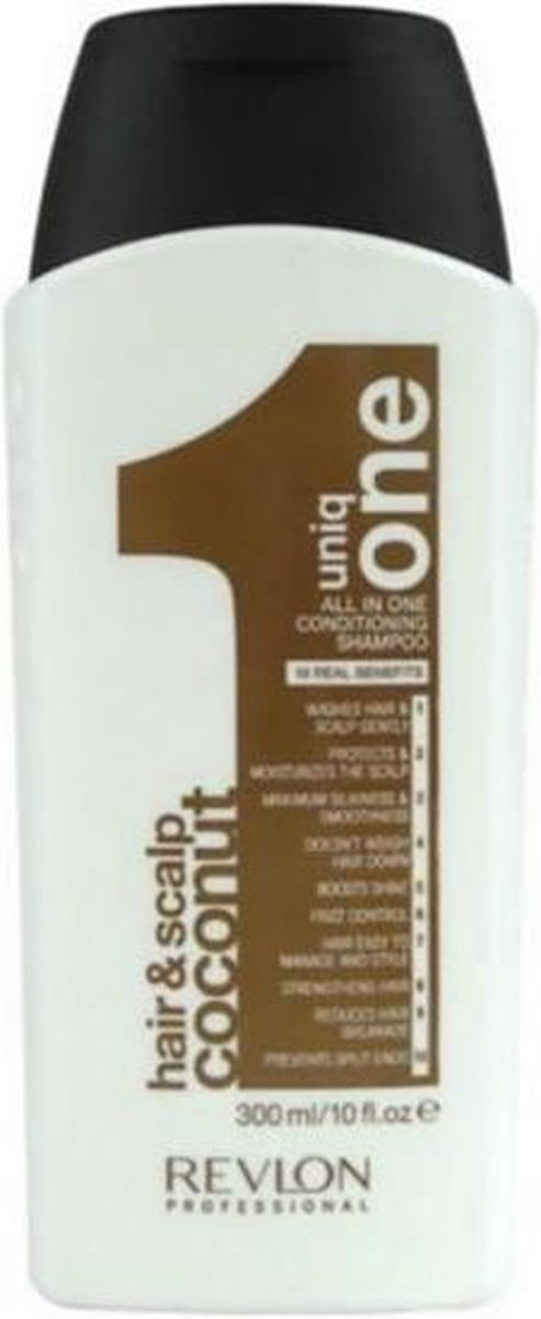 MULTI BUNDEL 2 stuks Revlon Uniq One Conditioning Shampoo Coconut 300ml